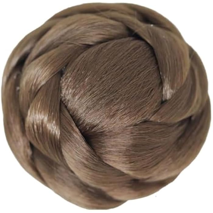 Brand New Forma Braiding Hair Extension 2 Combs Bun Extension Synthetic Updo Bun Extensions - Image 1